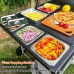 Portable Pizza Oven Cart
