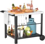 Portable Pizza Oven Cart