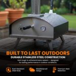 Portable Wood-Fired Pizza Oven