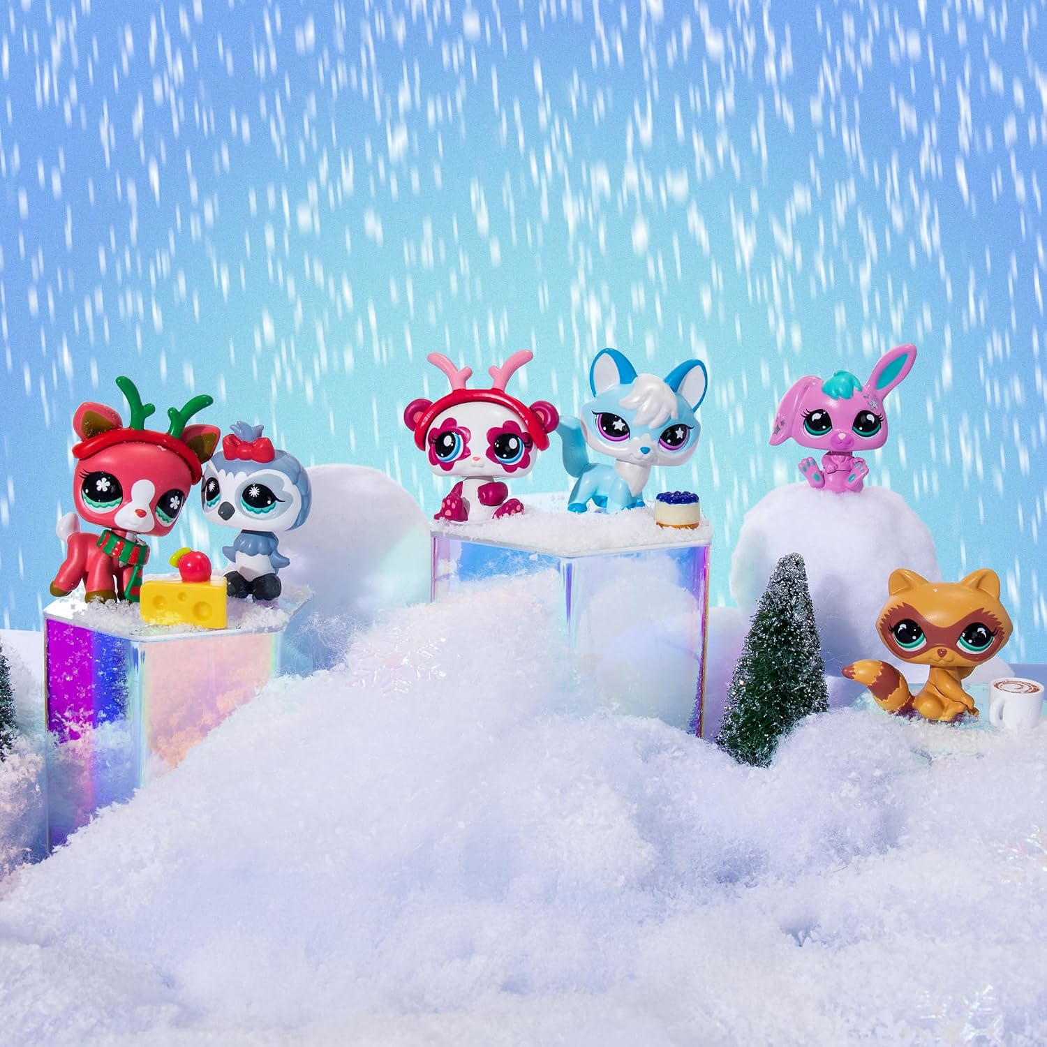 Holiday Countdown Calendar with Bobblehead Pet Figures