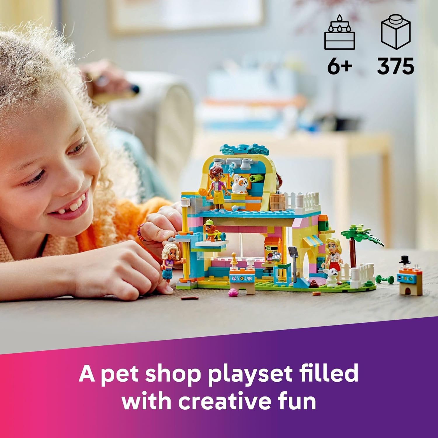 LEGO Friends Pet Accessories Shop Play Set — 42650