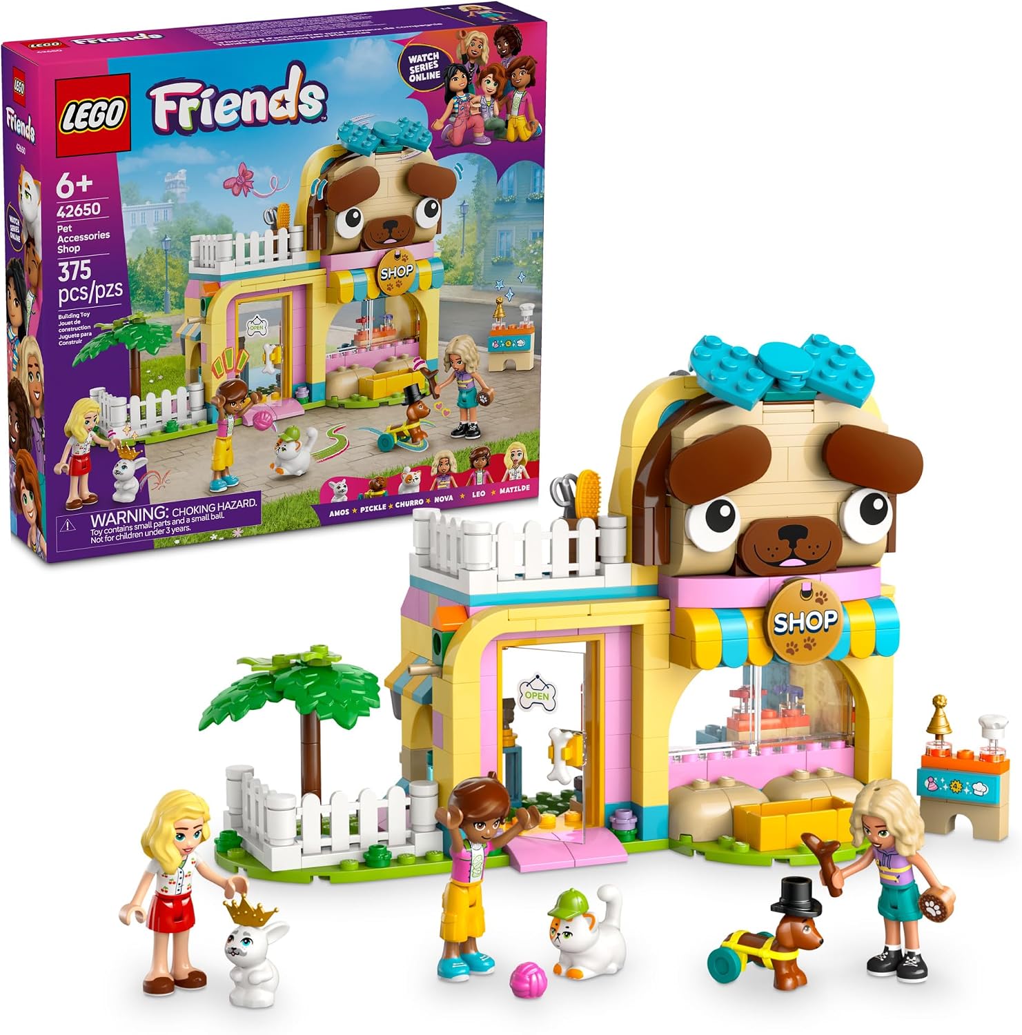 LEGO Friends Pet Accessories Shop Play Set — 42650