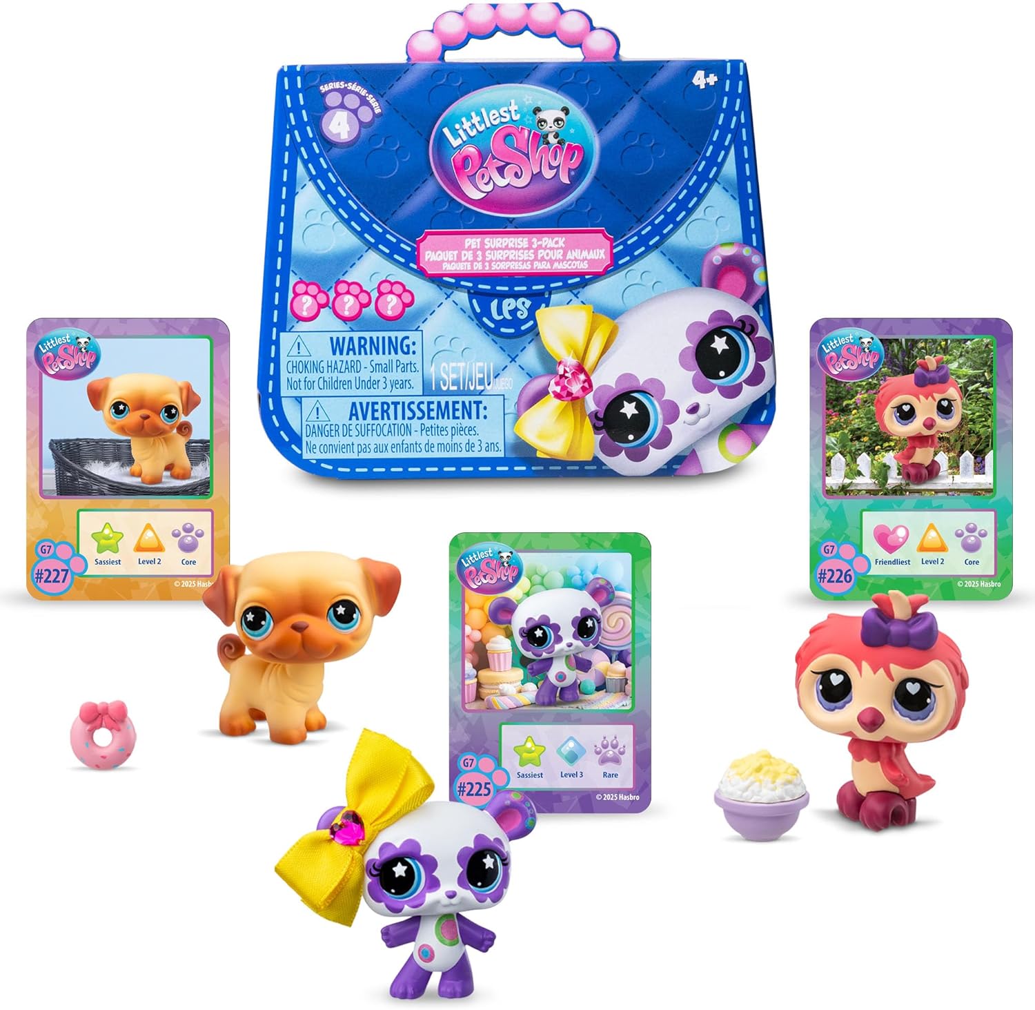 Littlest Pet Shop Pet Surprise Three-Pack — Series 4, Gen 7
