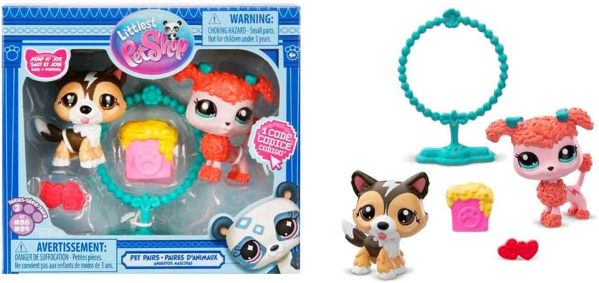 Littlest Pet Shop Mini Figure Set of 2 — S2 #88 and #89