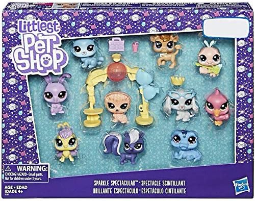 Littlest Pet Shop Sparkle Spectacular Pack — 10 Glitter Pets