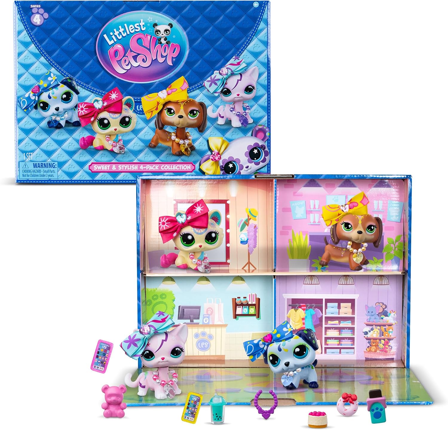 Littlest Pet Shop Sweet & Stylish Bundle — Series 4, Gen 7