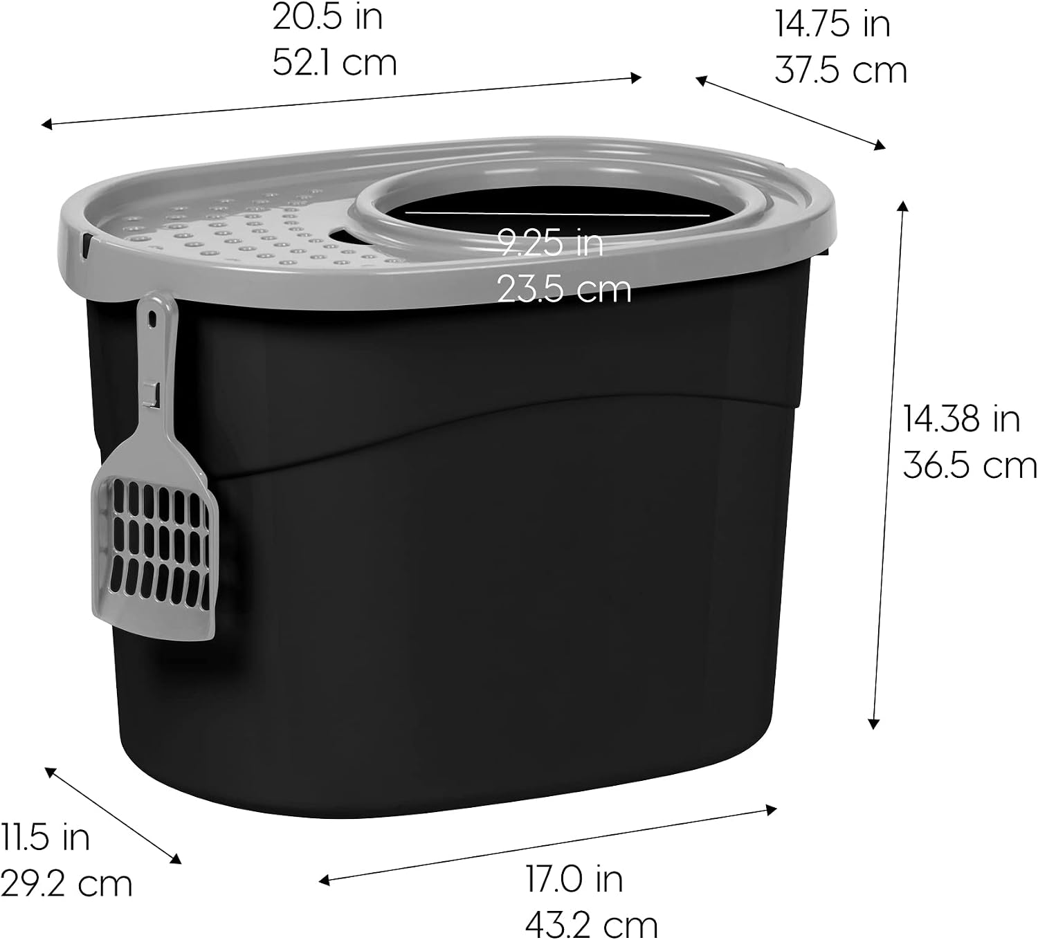 Safari Pets Top-Entry Litter Box - Hình 2