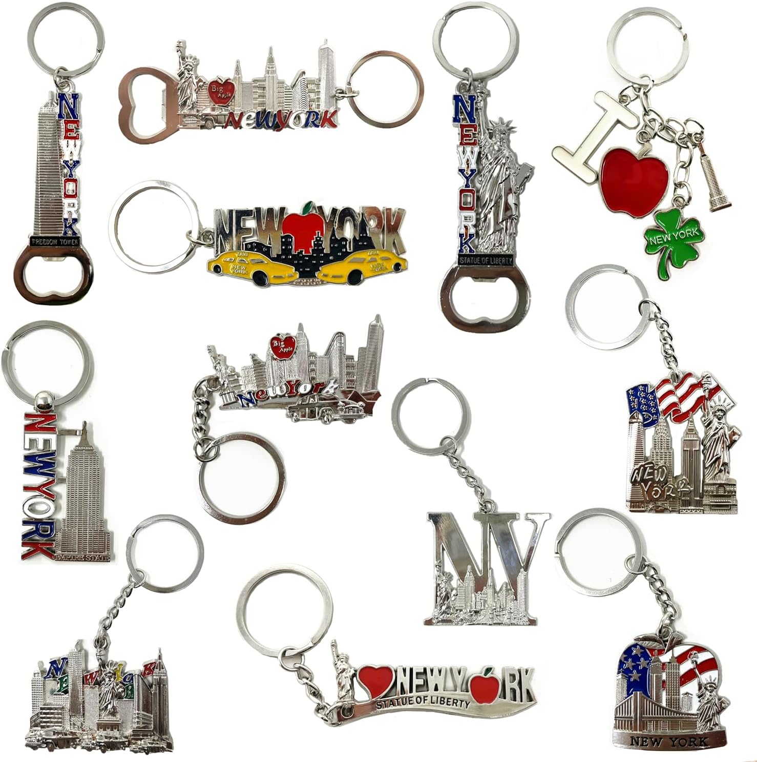 New York City Souvenir Keychains