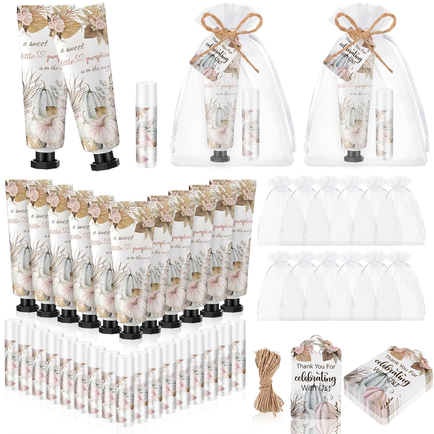 Lemon Mediterranean Hand Cream Lip Balm Favors - Hình 38