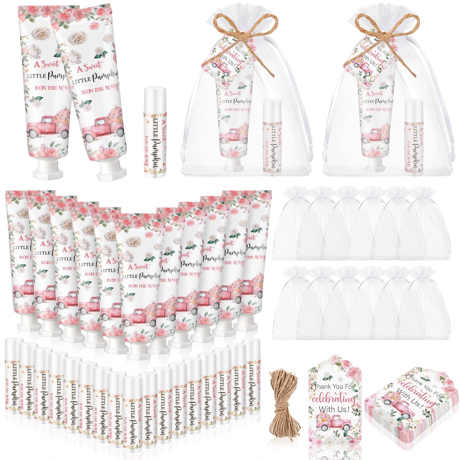 Lemon Mediterranean Hand Cream Lip Balm Favors - Hình 30