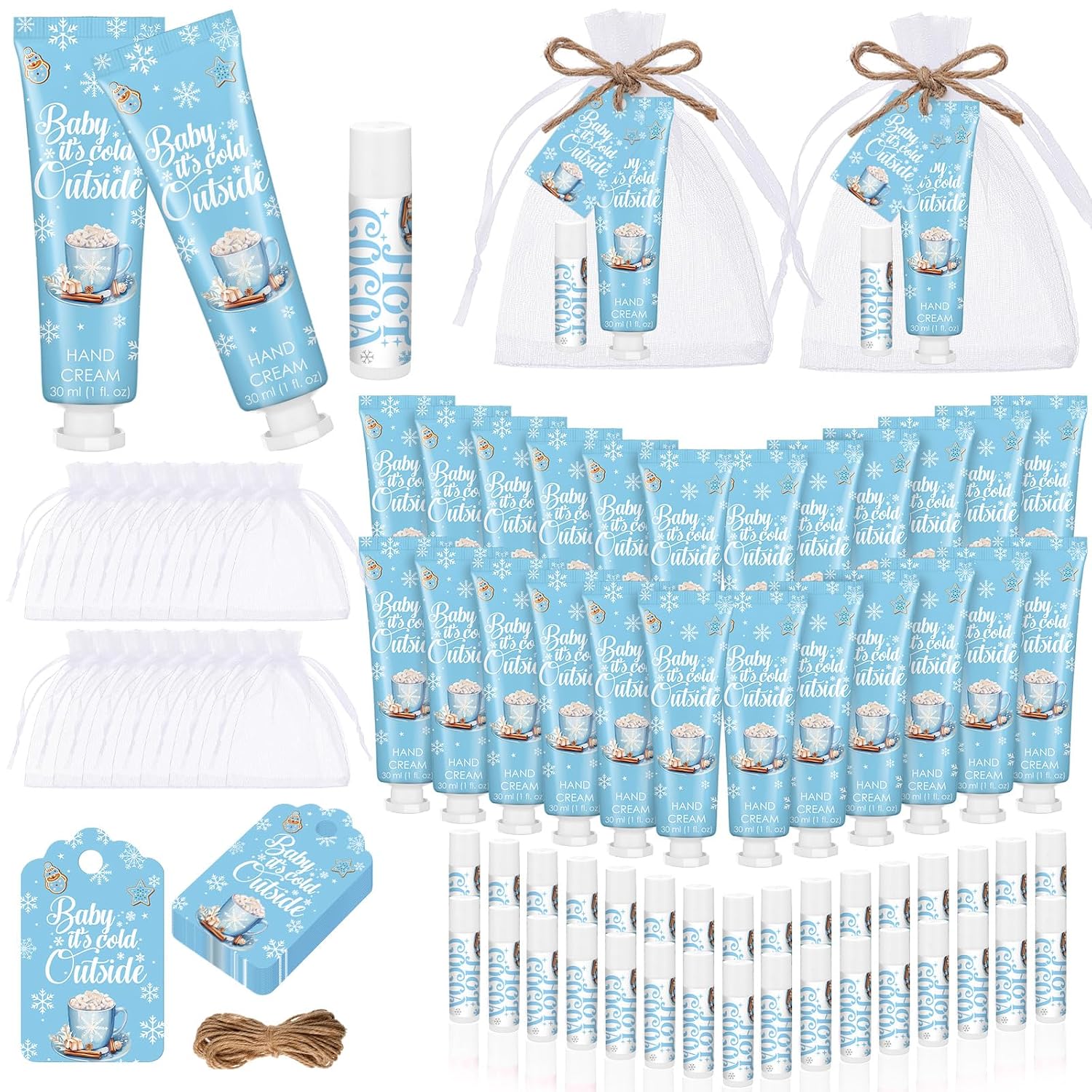 Lemon Mediterranean Hand Cream Lip Balm Favors - Hình 32