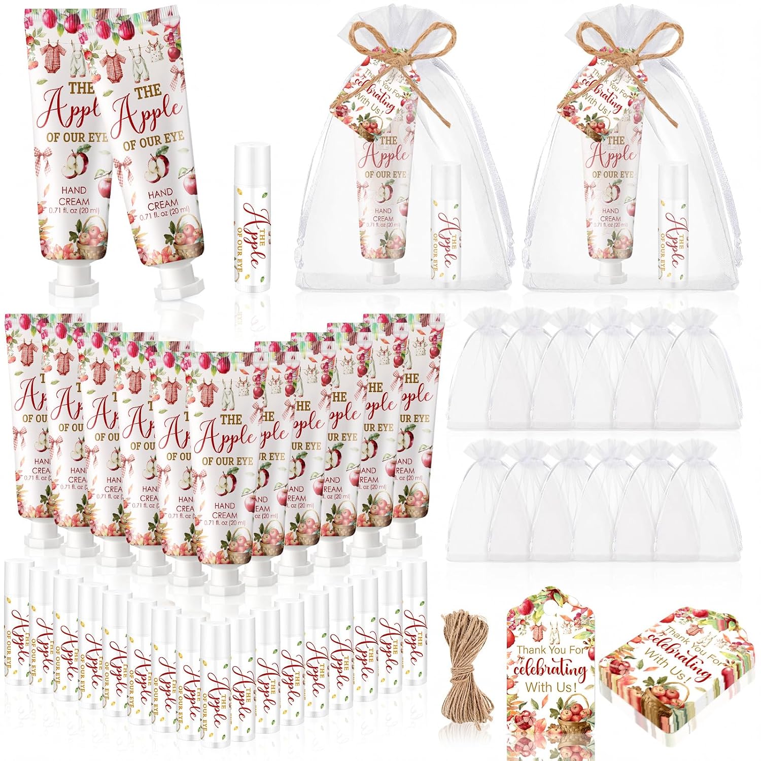Lemon Mediterranean Hand Cream Lip Balm Favors - Hình 28