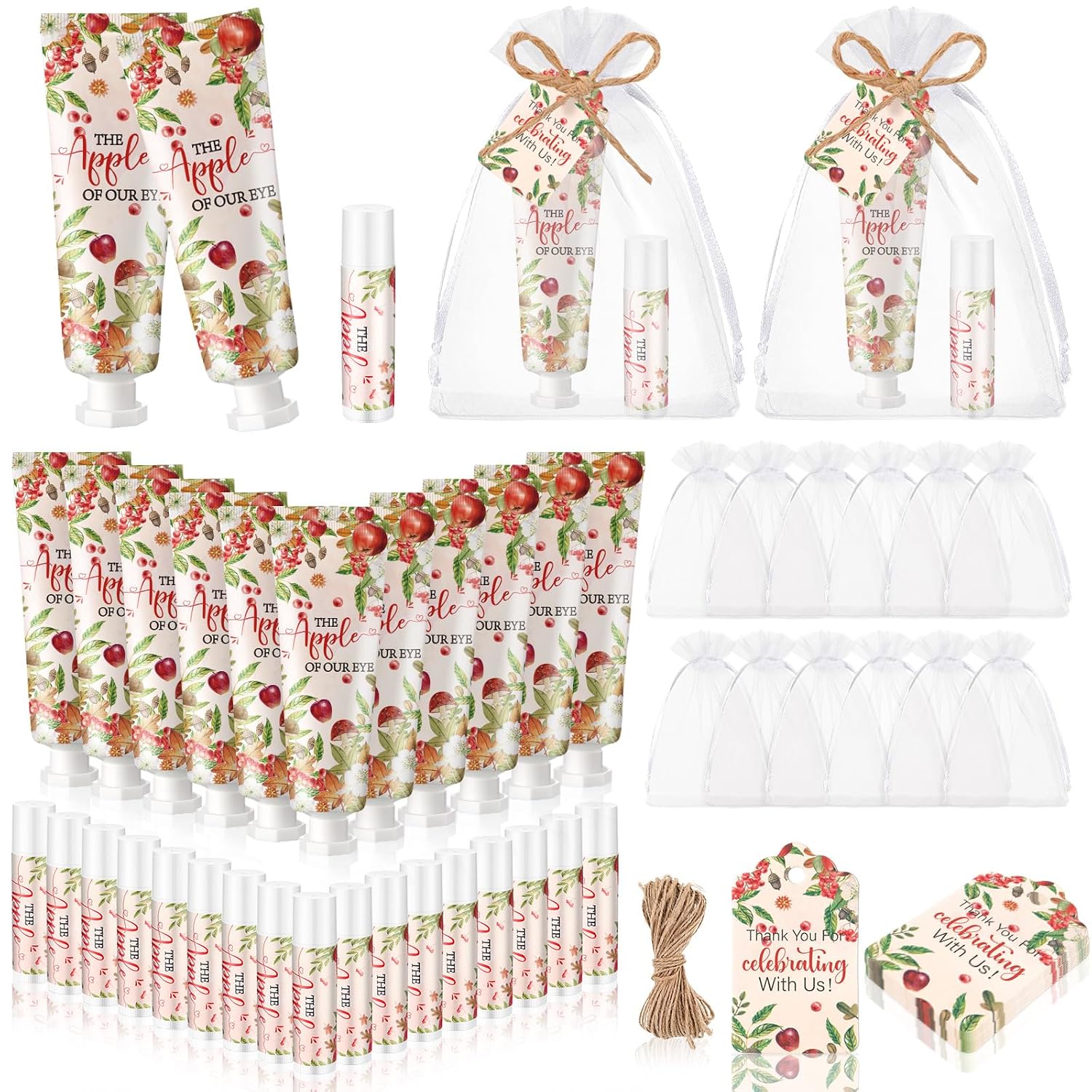 Lemon Mediterranean Hand Cream Lip Balm Favors - Hình 26