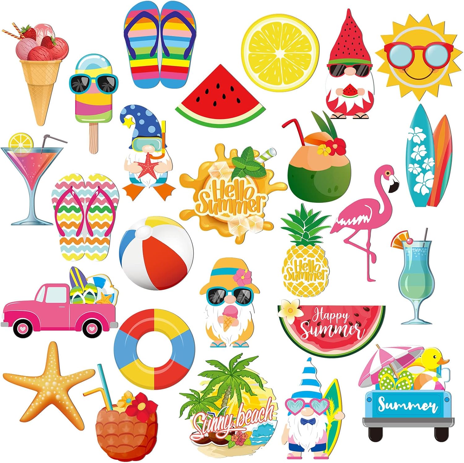 California Theme Vinyl Stickers - Hình 22