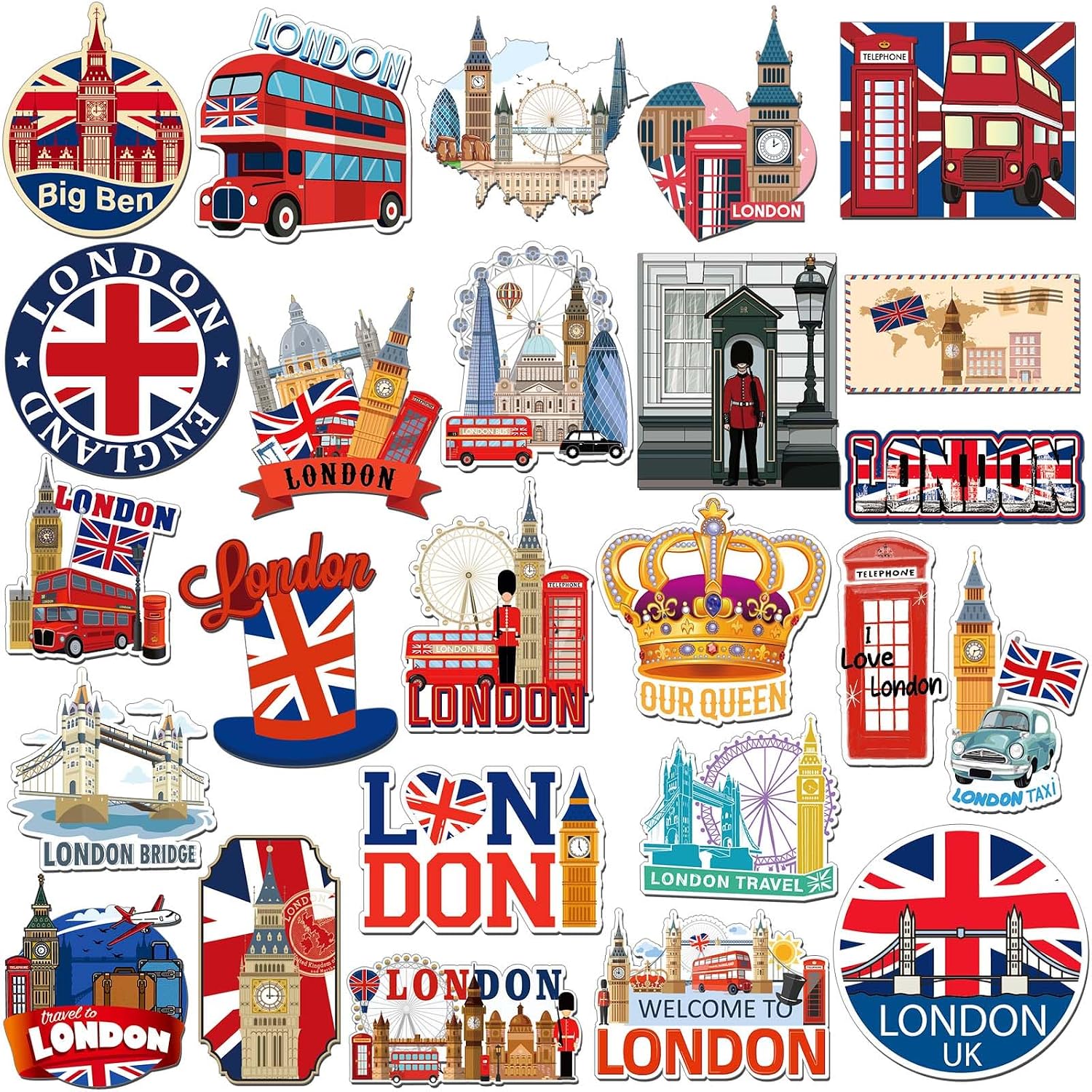 California Theme Vinyl Stickers - Hình 12