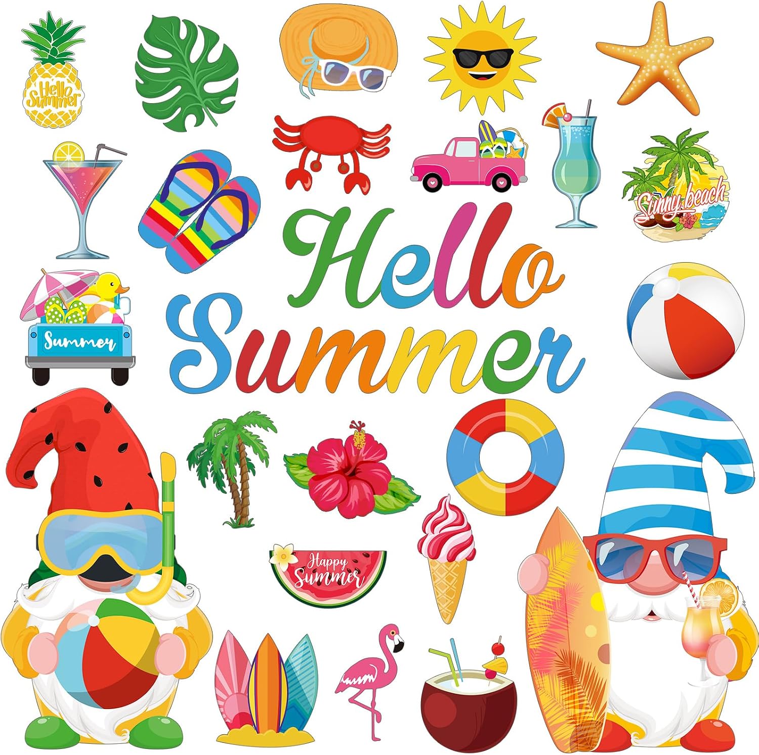 California Theme Vinyl Stickers - Hình 21