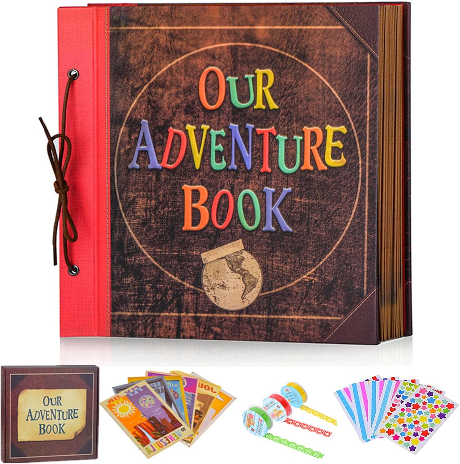 Vintage Travel Scrapbook Kit - Hình 12