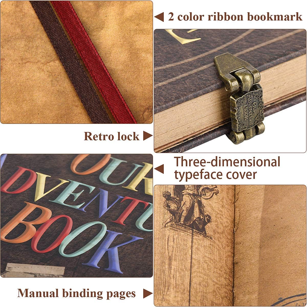 Vintage Travel Scrapbook Kit - Hình 4