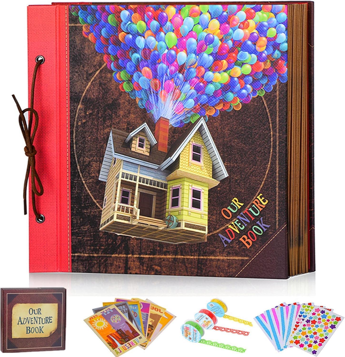 Vintage Travel Scrapbook Kit - Hình 11