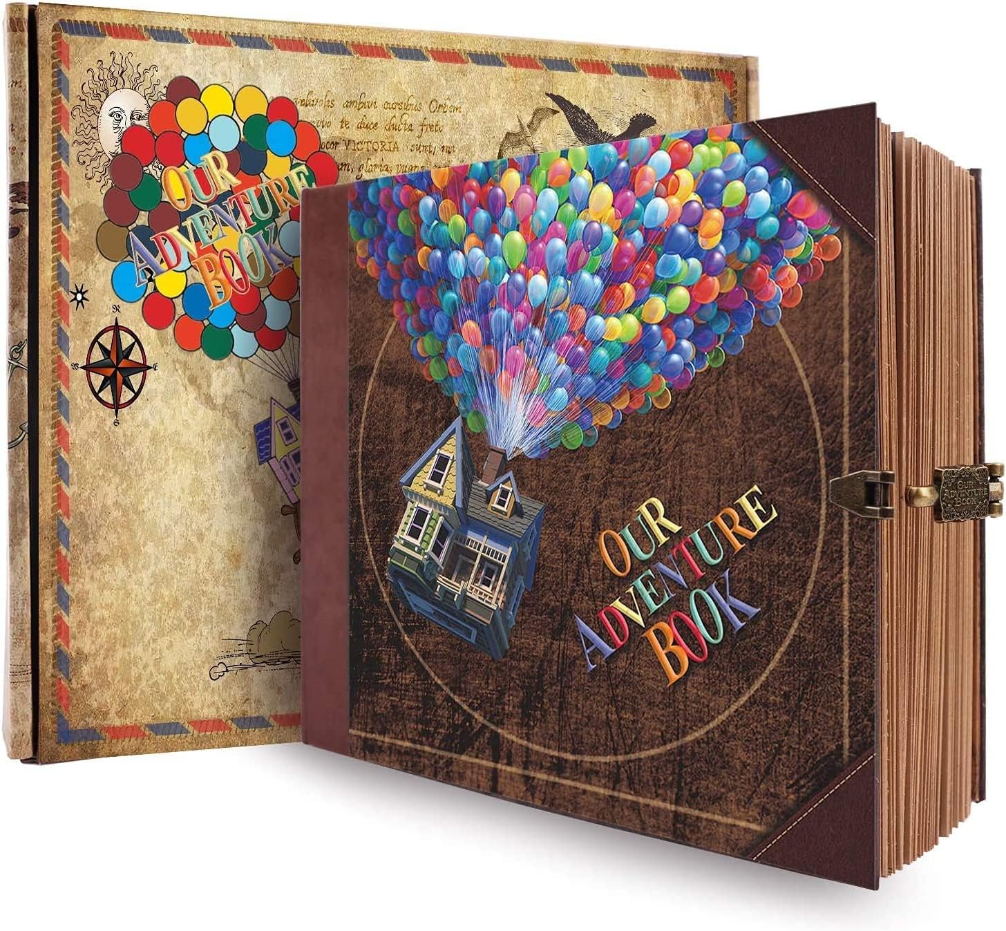 Vintage Travel Scrapbook Kit - Hình 13