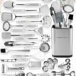 HOME HERO 54-Piece Stainless Steel Kitchen Utensil Set