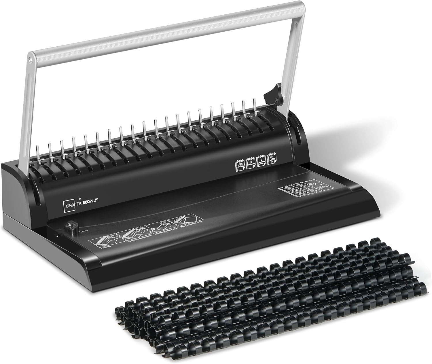 Brotech EcoPlus Comb Binding Machine with Starter Kit