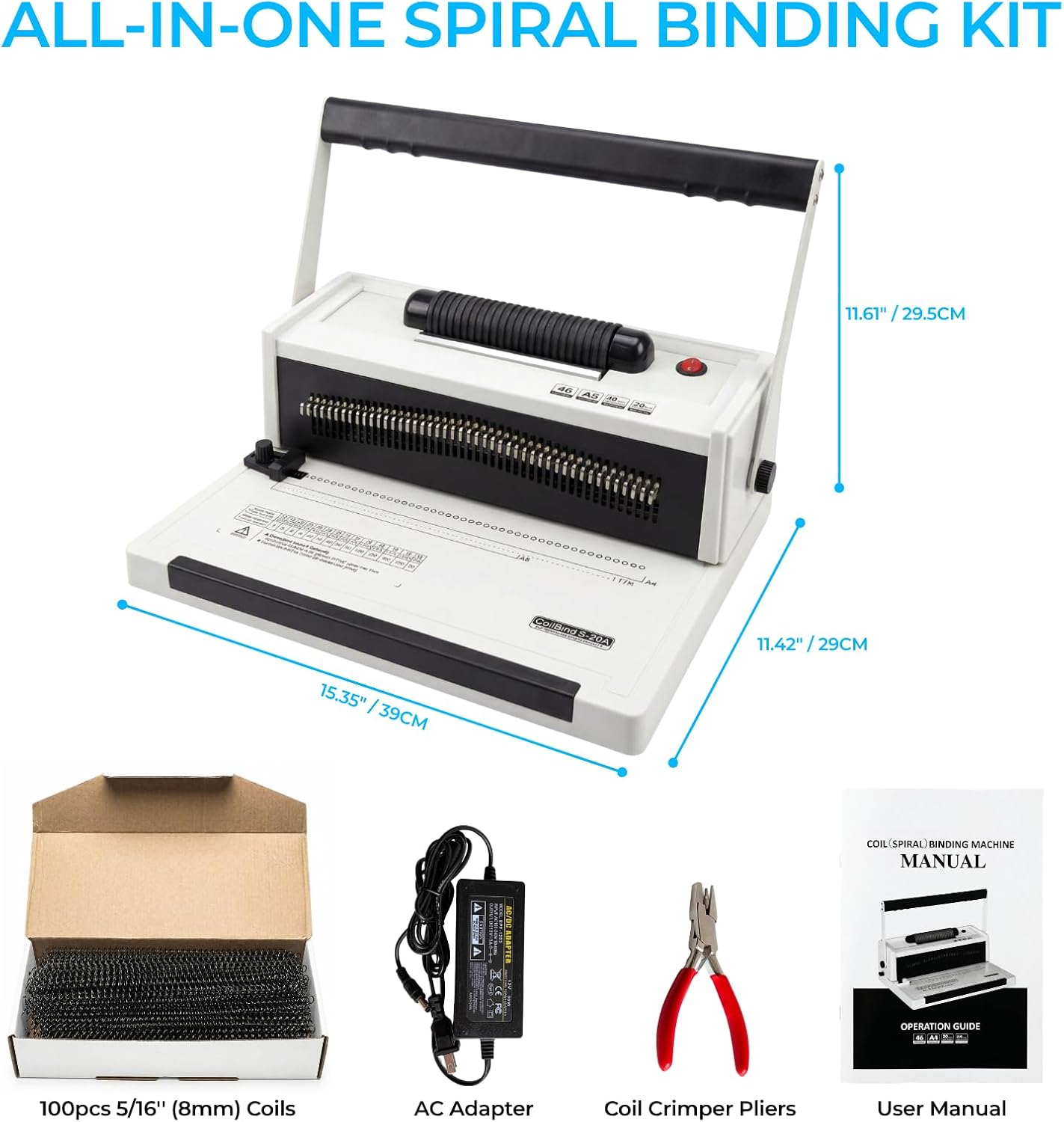Shark Specialty Tools Electric Coil Binding Machine - Hình 2