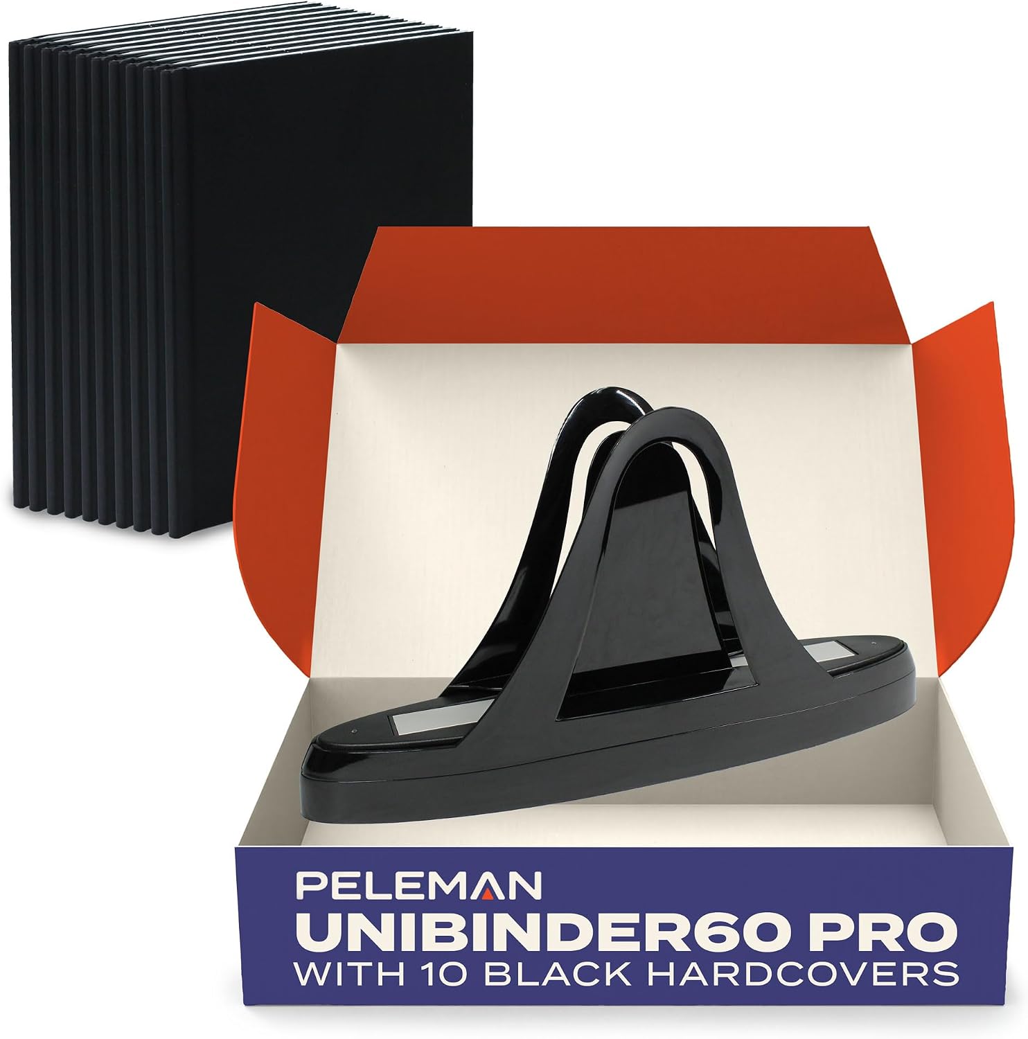 Peleman Unibinder 60 Pro Thermal Binding Machine Kit with Hardcovers