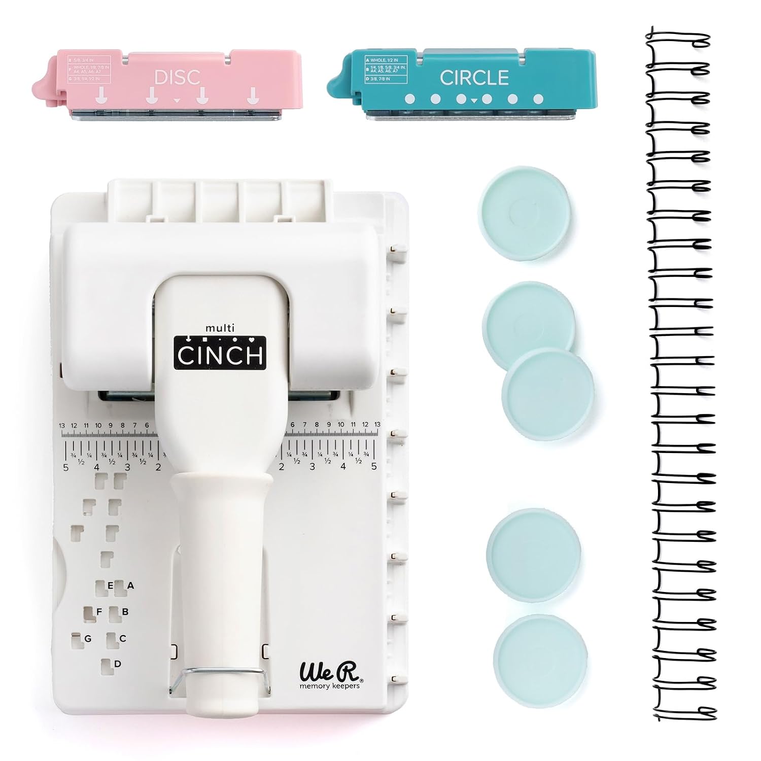 We R Memory Keepers Multi Cinch Binding Machine with Disc & Circle