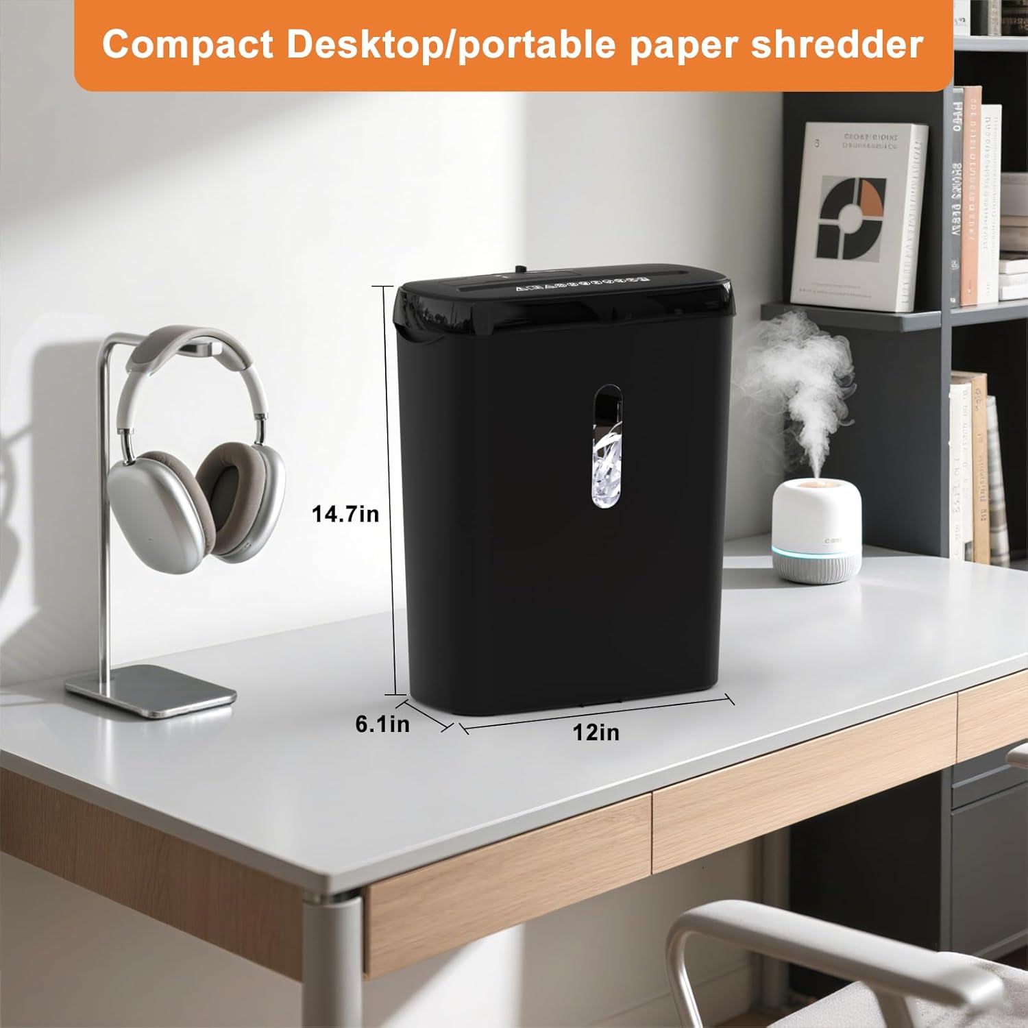 BreezeCut P-4 Cross-Cut Shredder - Hình 2