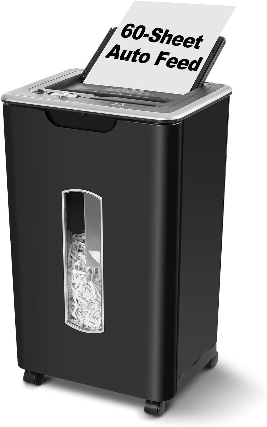SecureAuto 60-Sheet P-4 Cross-Cut Shredder
