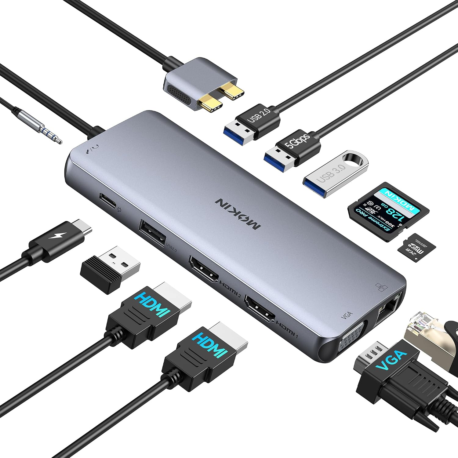 MOKiN 12-in-1 USB-C Hub