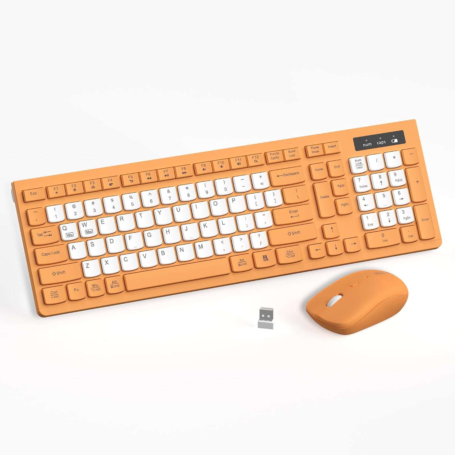 Mint Green Wireless Keyboard and Mouse Set - Hình 19