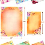Elegant Floral Stationery Set - Hình 2