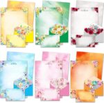 Elegant Floral Stationery Set - Hình 3