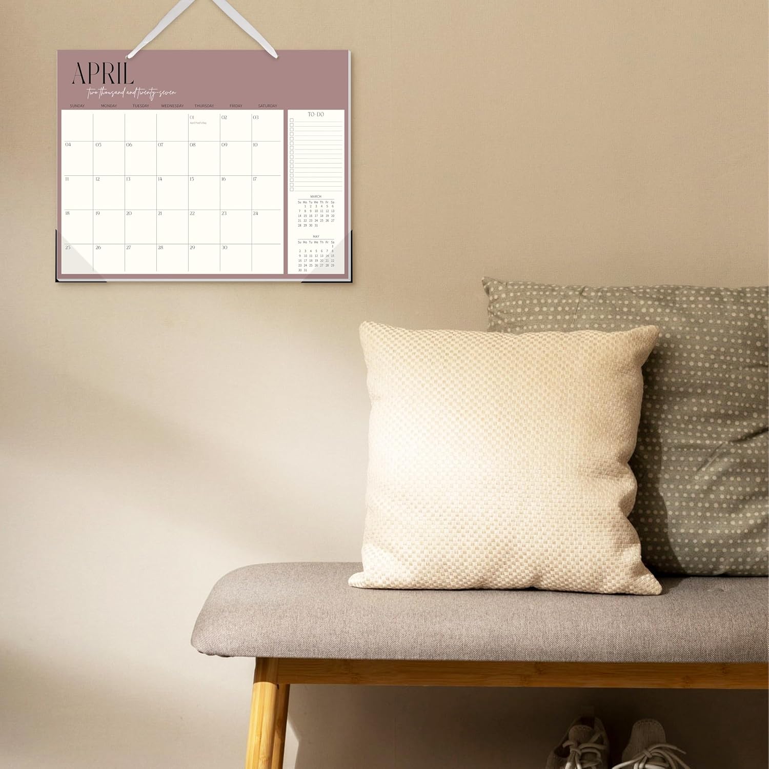 GuassLee 2026-2027 Monthly Desk Wall Calendar - Hình 7