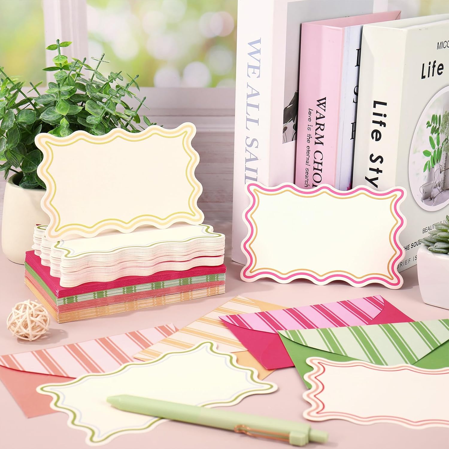 Decorative Border Stationery - Hình 2