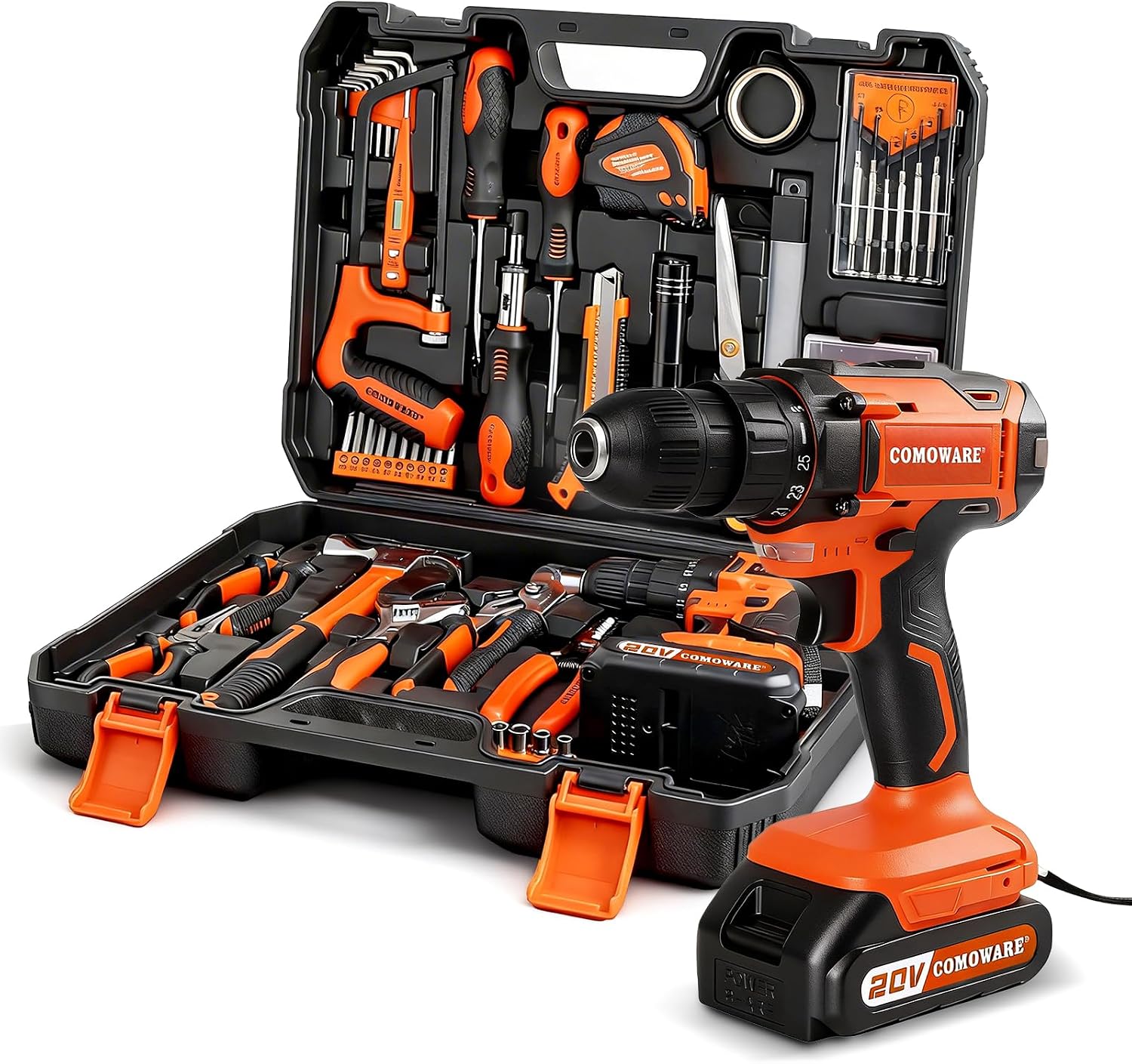 120-Piece Home Tool Kit - 120-Piece 20V Cordless