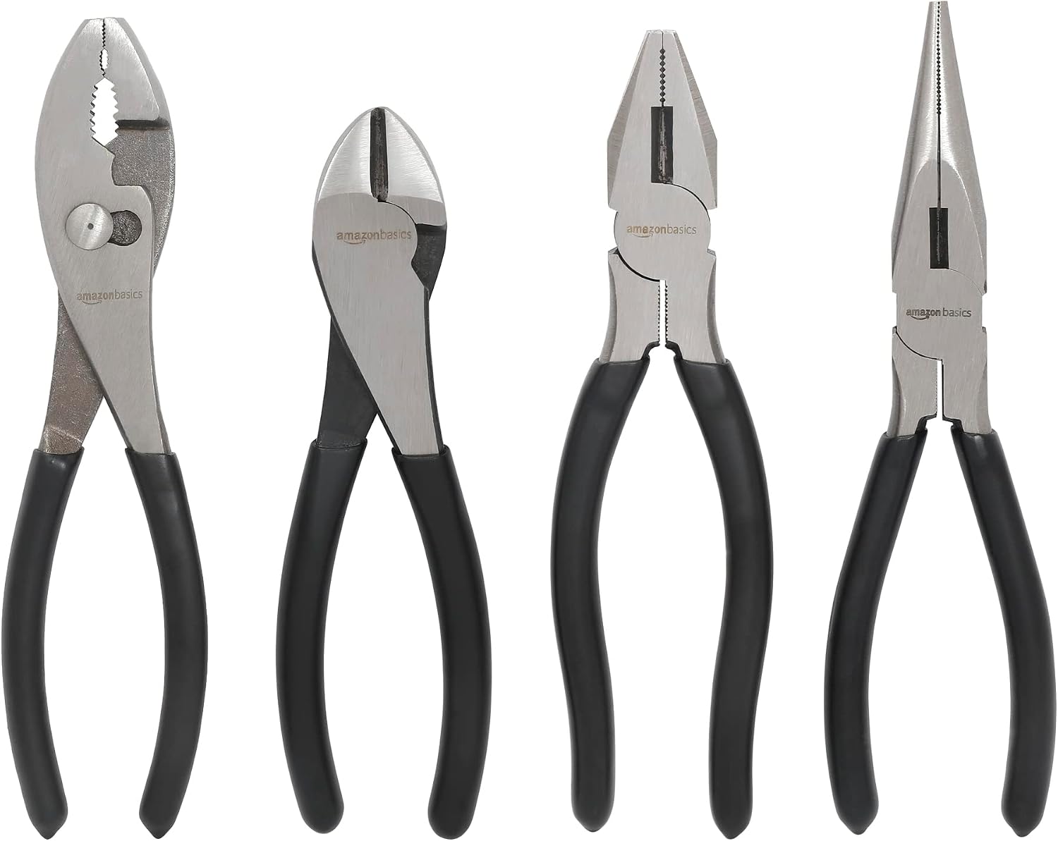 4-Piece Pliers Set - Multi-Purpose Hand Tools