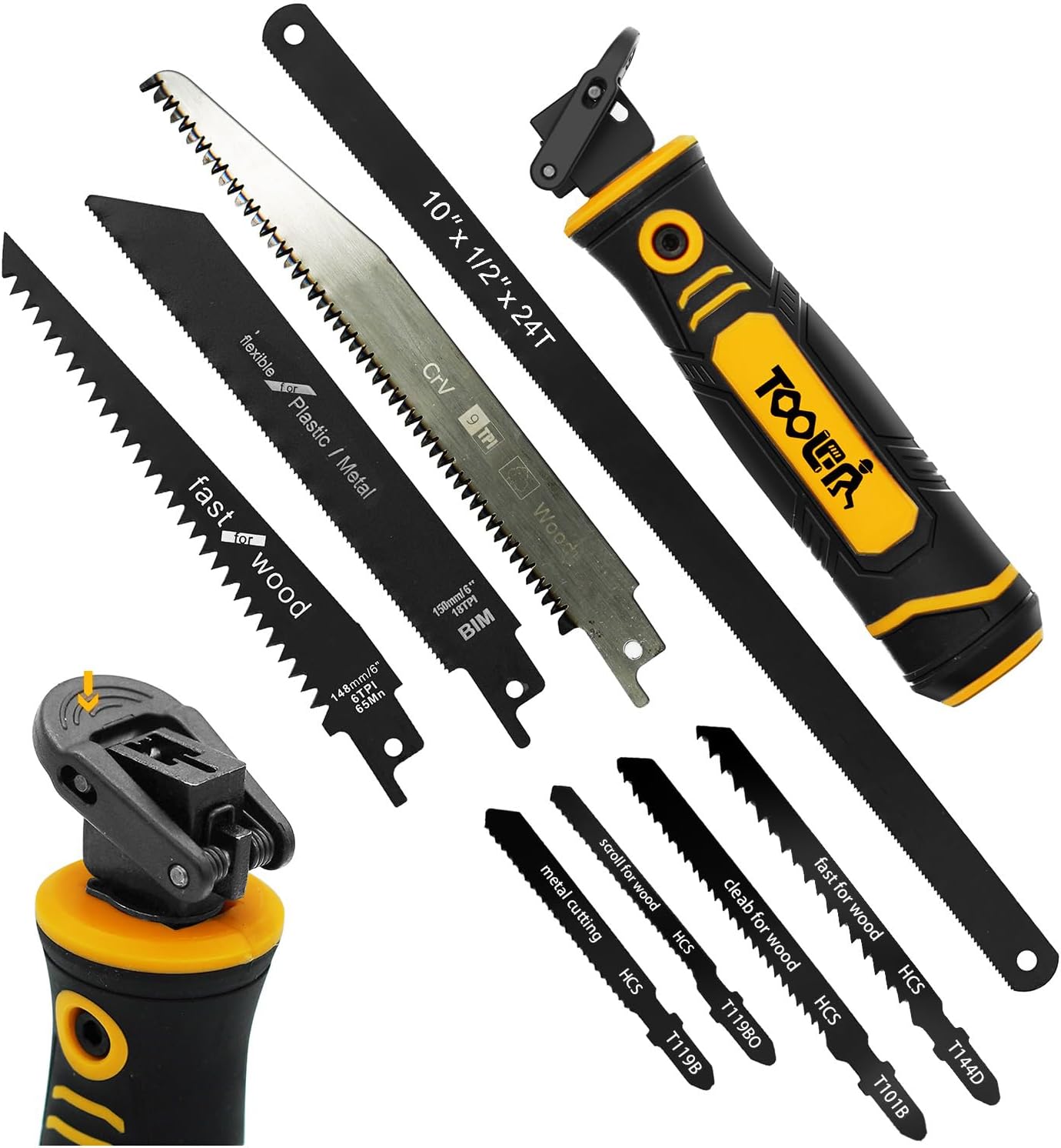 Reciprocating Saw Kit - Multi-Purpose Reciprocating Saw