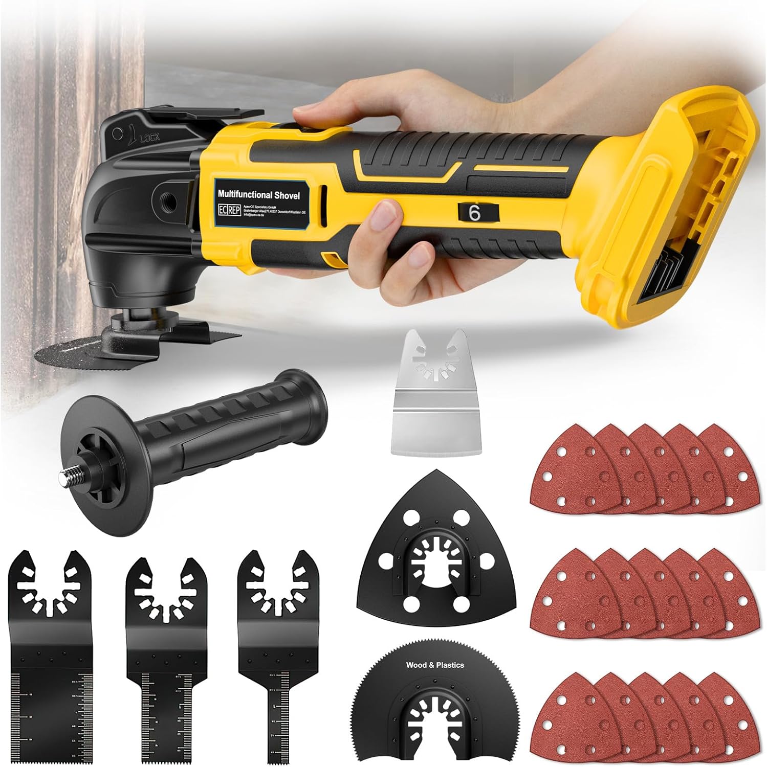 Cordless Oscillating Tool Kit – 20V Multi-Tool