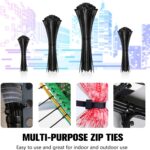 Black Nylon Cable Zip Ties – photo 7