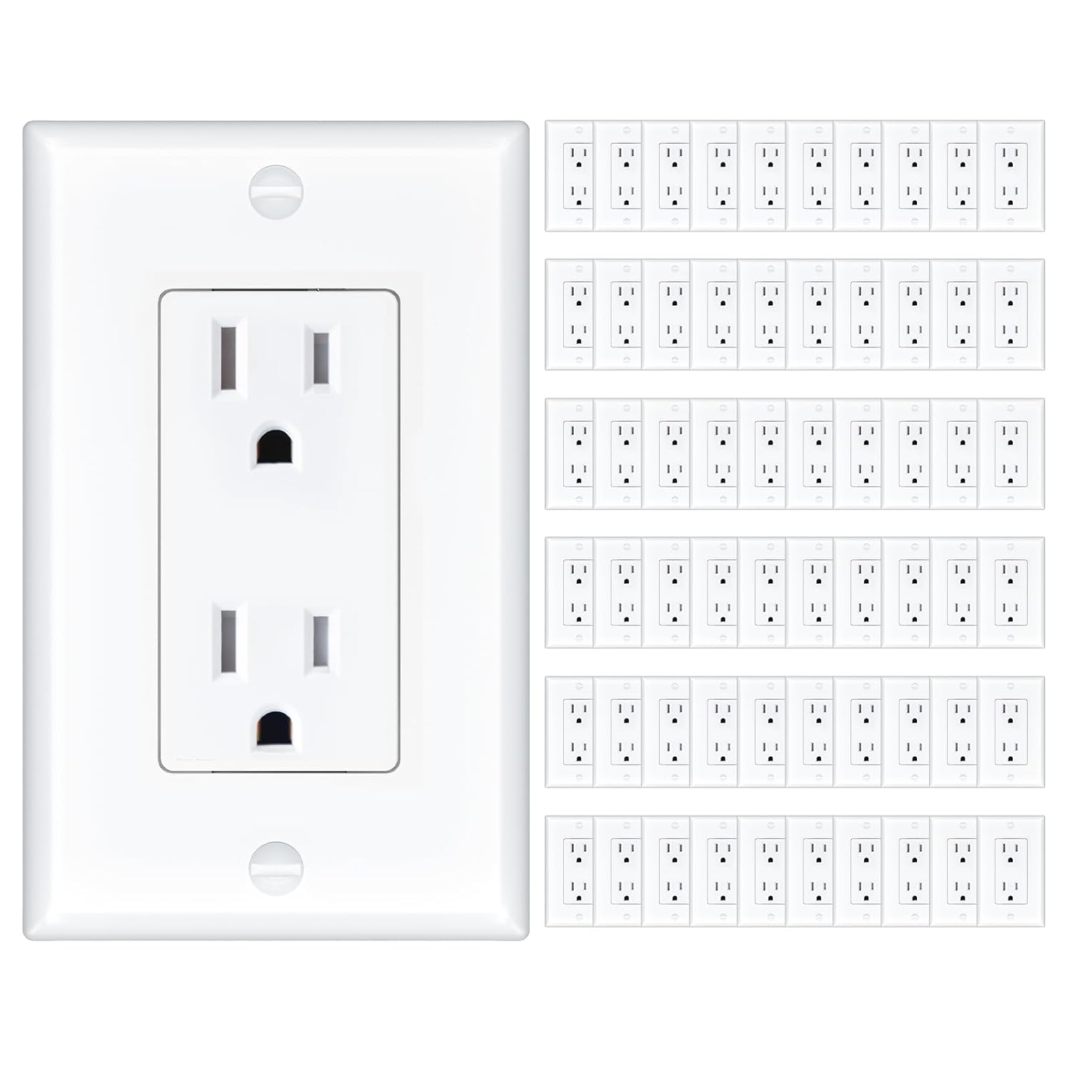 Amico 15A Tamper Resistant Duplex Outlet – photo 12