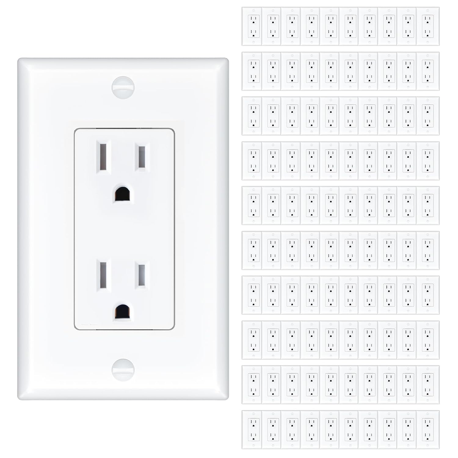 Amico 15A Tamper Resistant Duplex Outlet – photo 11