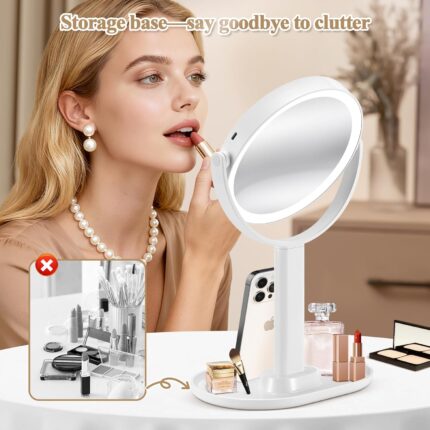 20X Magnifying LED Makeup Mirror - Hình 2