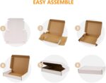 White Corrugated Mailer Boxes 12x9x4 Inch – 25 Pack — image 6