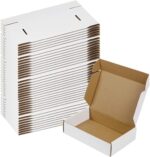 White Corrugated Mailer Boxes 12x9x4 Inch – 25 Pack — image 9