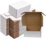 9x6x2 Inch White Corrugated Mailer Boxes – 50 Pack — image 9