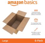 Large Cardboard Moving Boxes – 6 Pack — image 3
