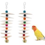 Natural Cuttlebone Bird Chew Toy – Natural Cuttlebone & Wood Bird Chew — view 7